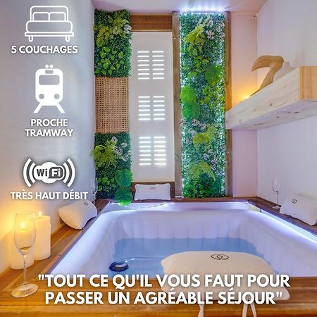 Fridhome Jacuzzi Parking Wifi Fibre 2Min Tram Брюж Екстериор снимка